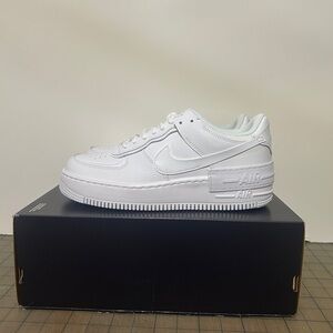 Nike Air Force 1 Low Shadow ‘Triple White’ Womens
